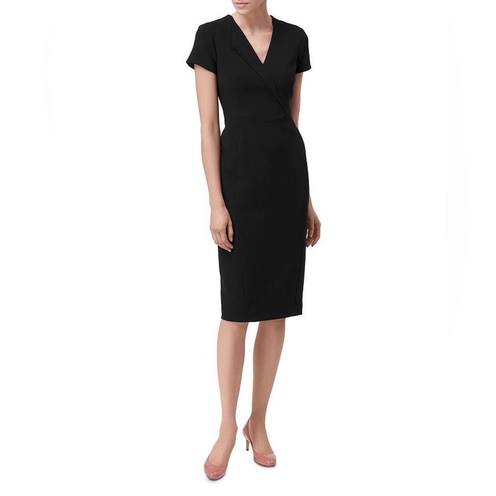 NWT L.K. Bennett Eline Dress in Black, Size US 4